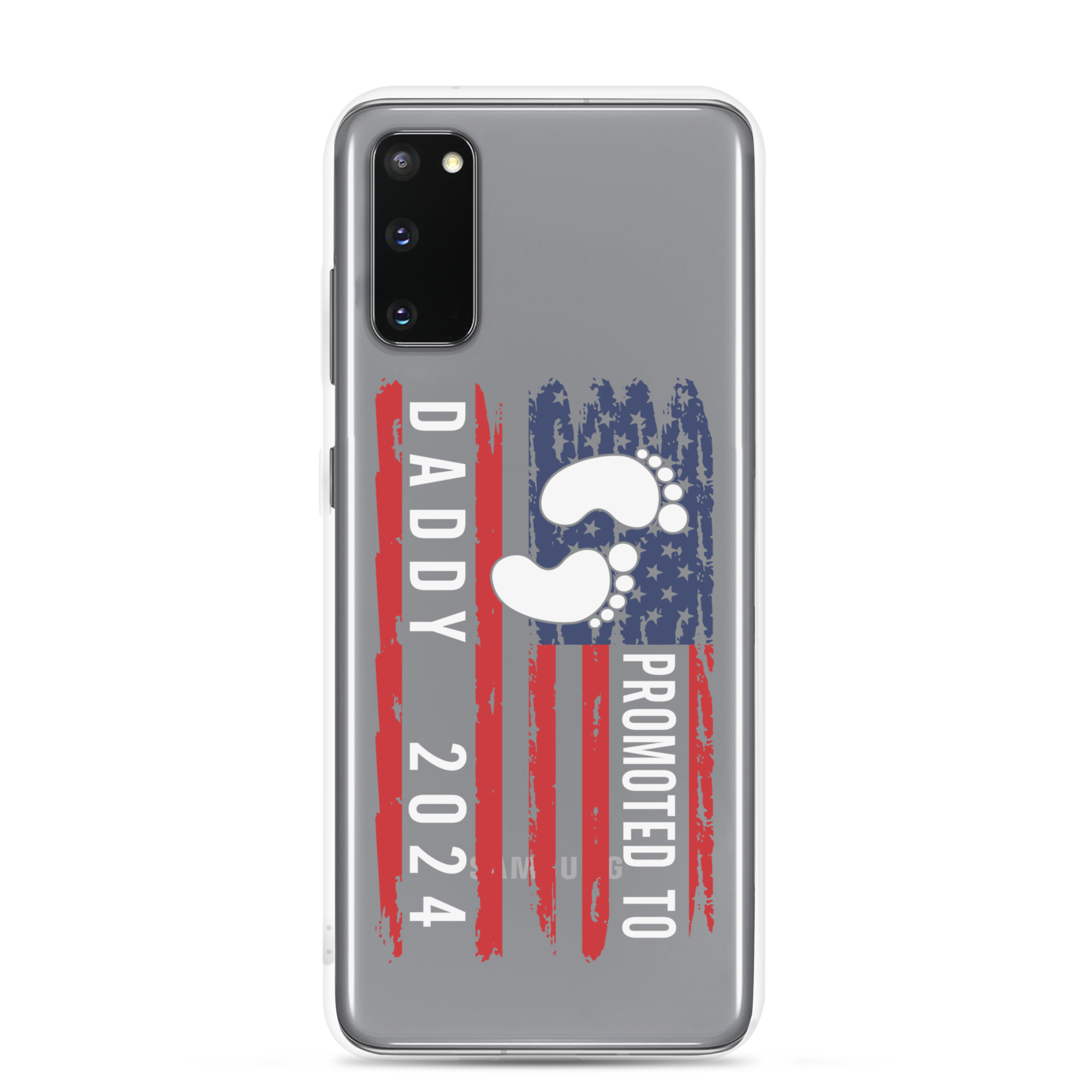 Promoted To Daddy 2024 Clear Case for Samsung®