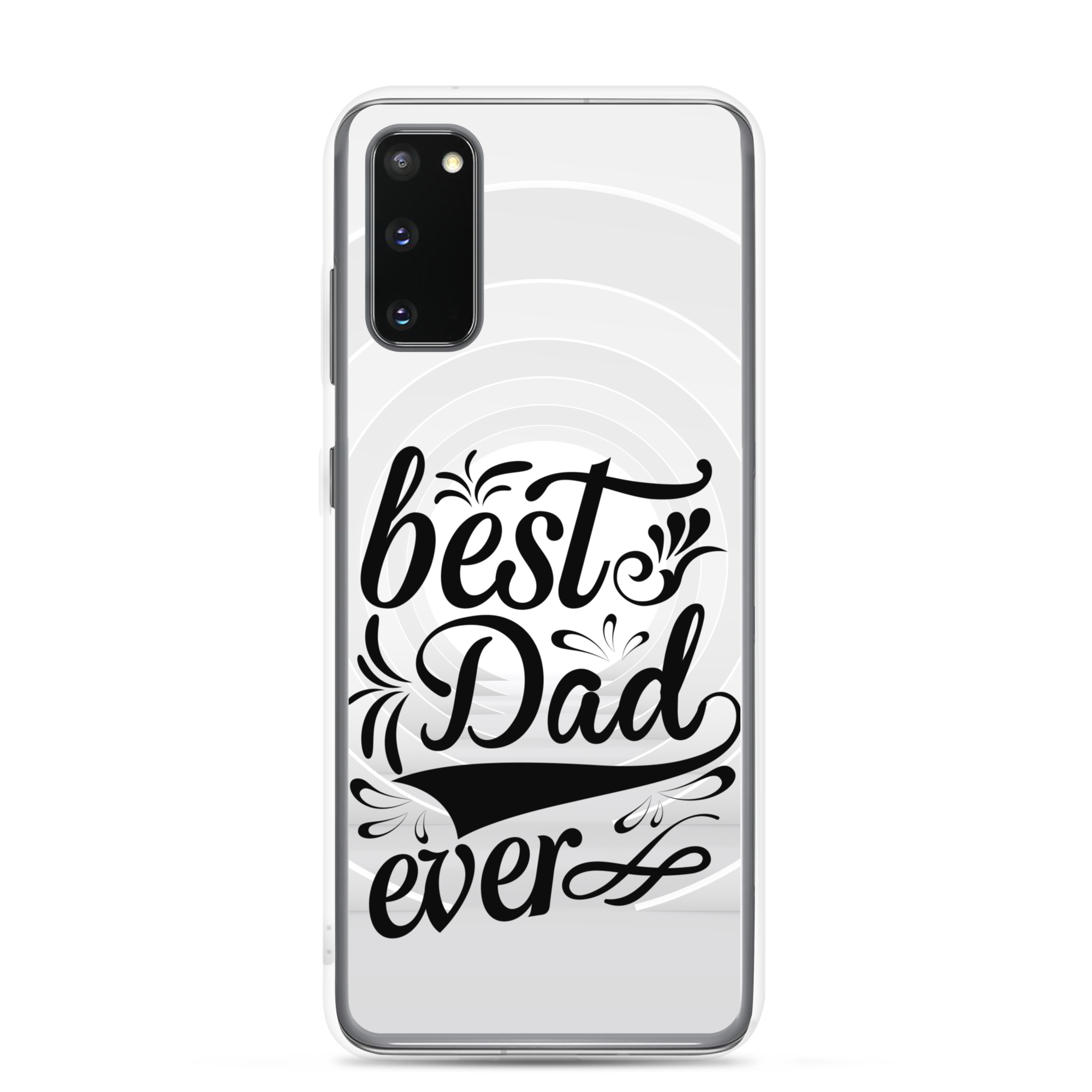 Best Dad Ever Clear Case for Samsung®