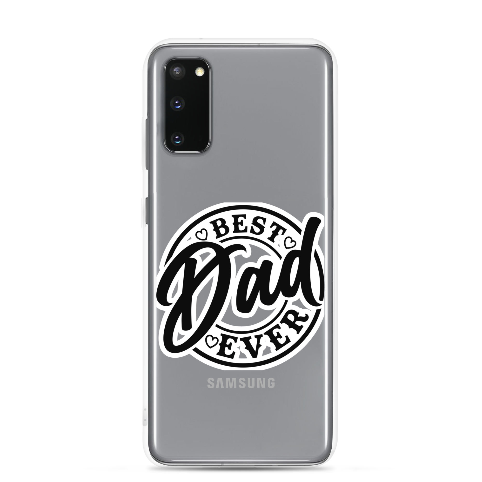 Best Dad Ever Clear Case for Samsung®