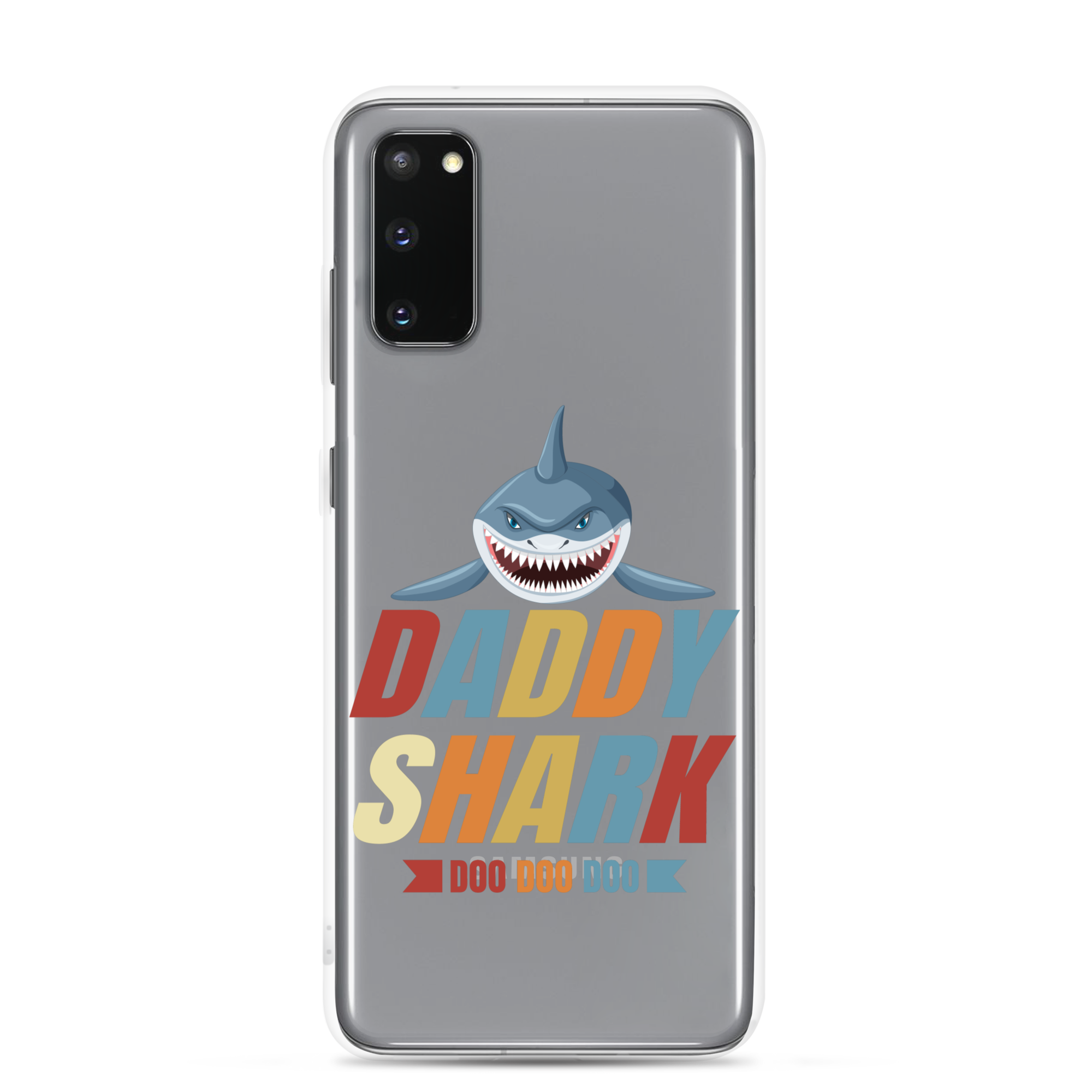 Daddy Shark Doo Doo Doo Clear Case for Samsung®