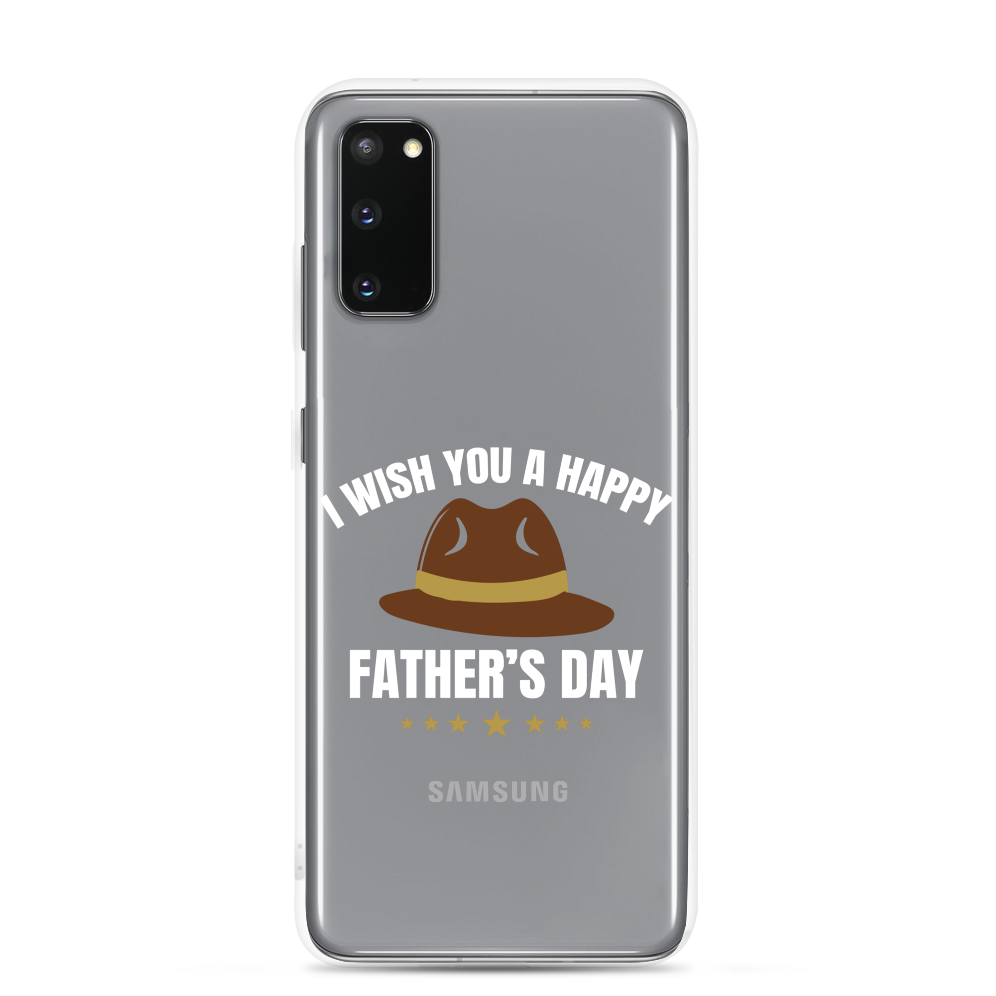 I Wish You A Happy Father's Day Clear Case for Samsung®