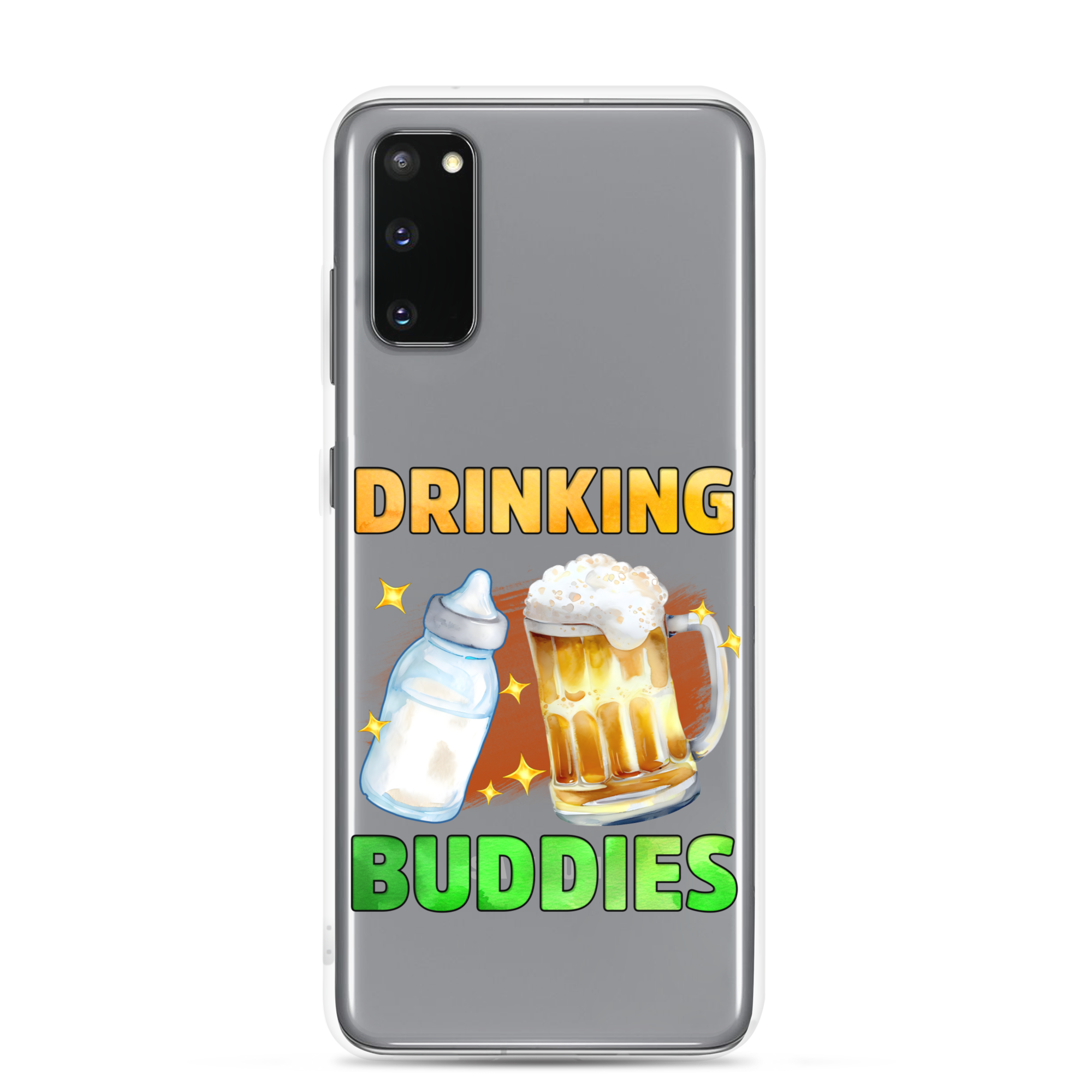 Drinking Buddies Clear Case for Samsung®