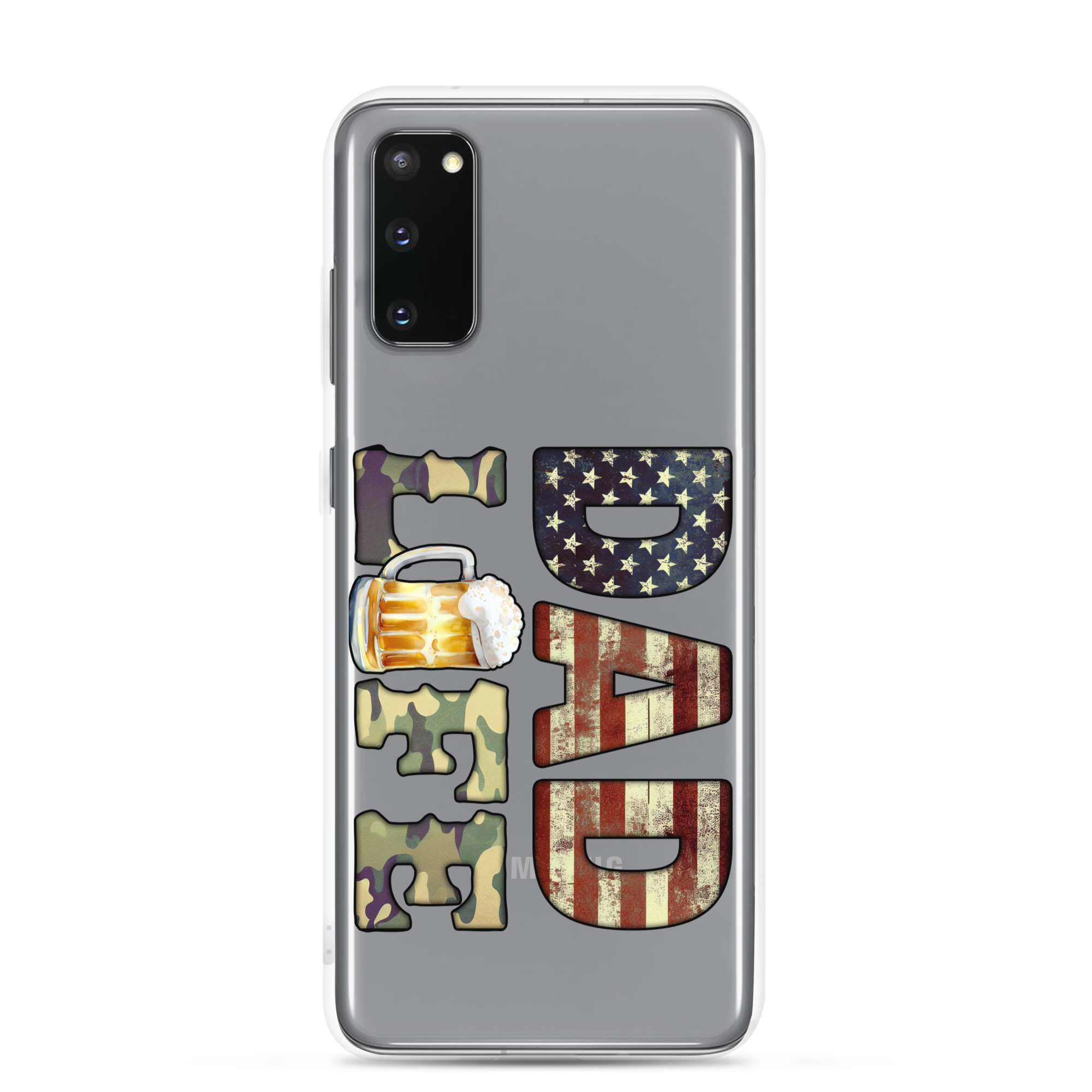 Dad Life Clear Case for Samsung®