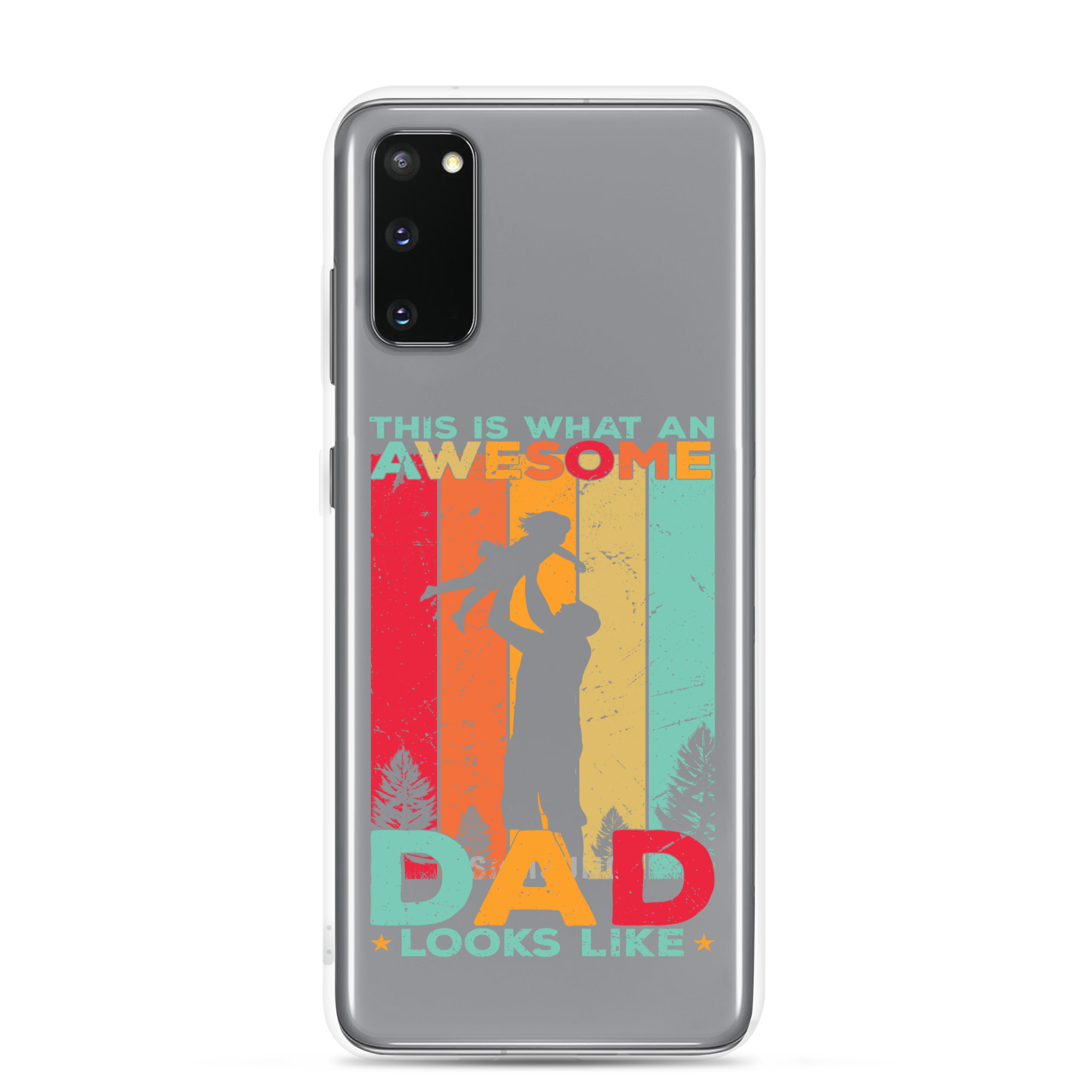 This What An Awesome Dad Looks Like Clear Case for Samsung®