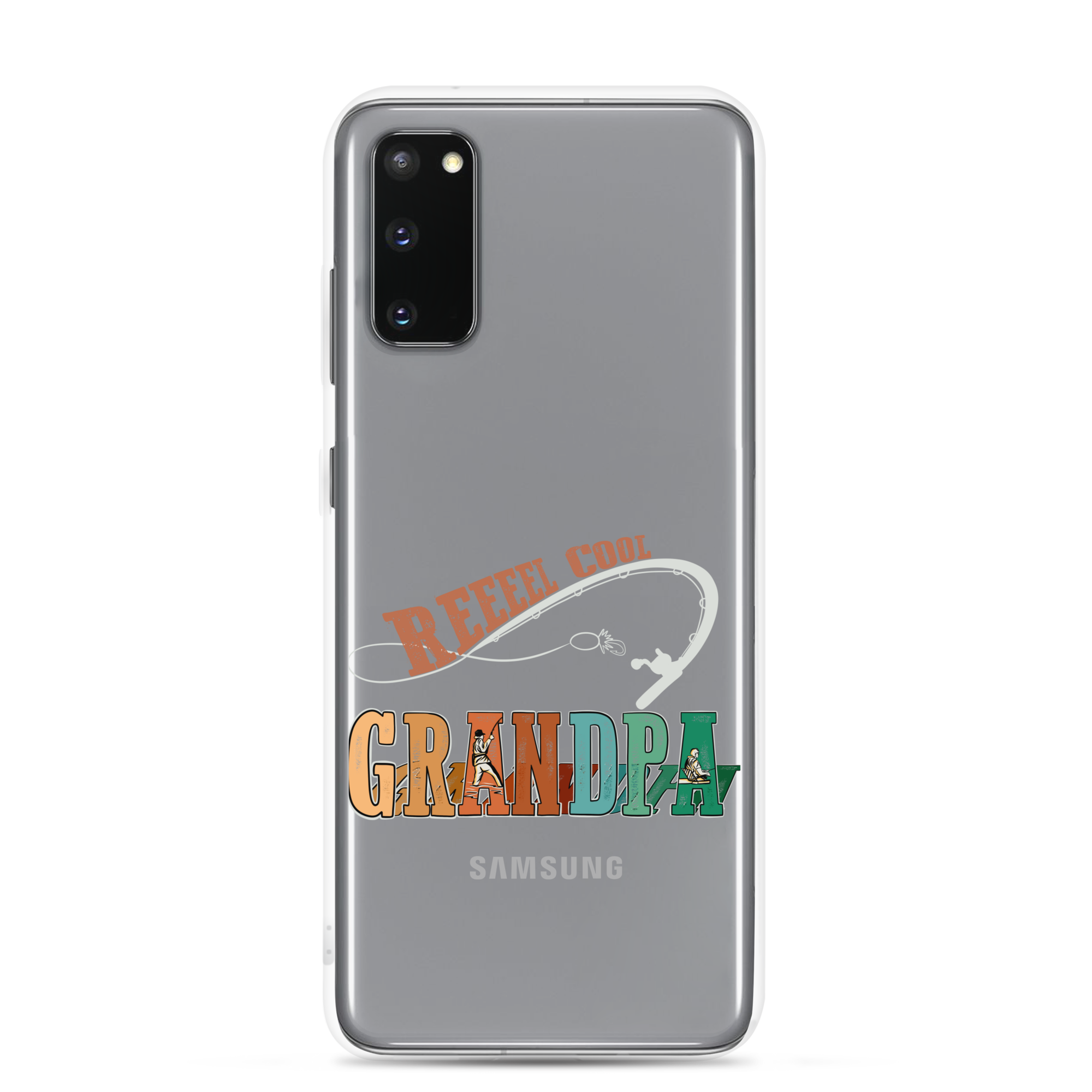 Reel Cool Grandpa Clear Case for Samsung®