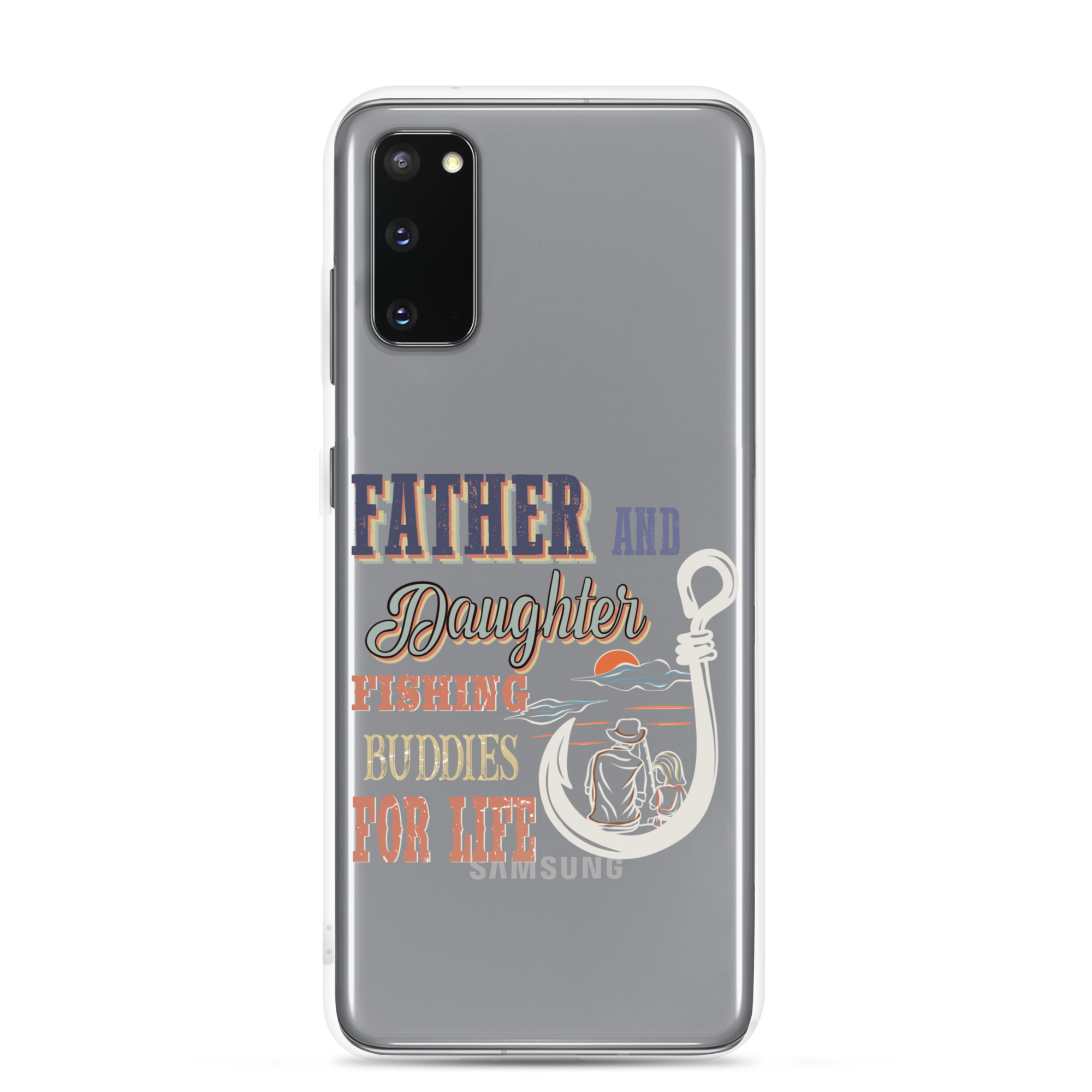 Father And Daughter Fishing Buddies For Life Clear Case for Samsung®