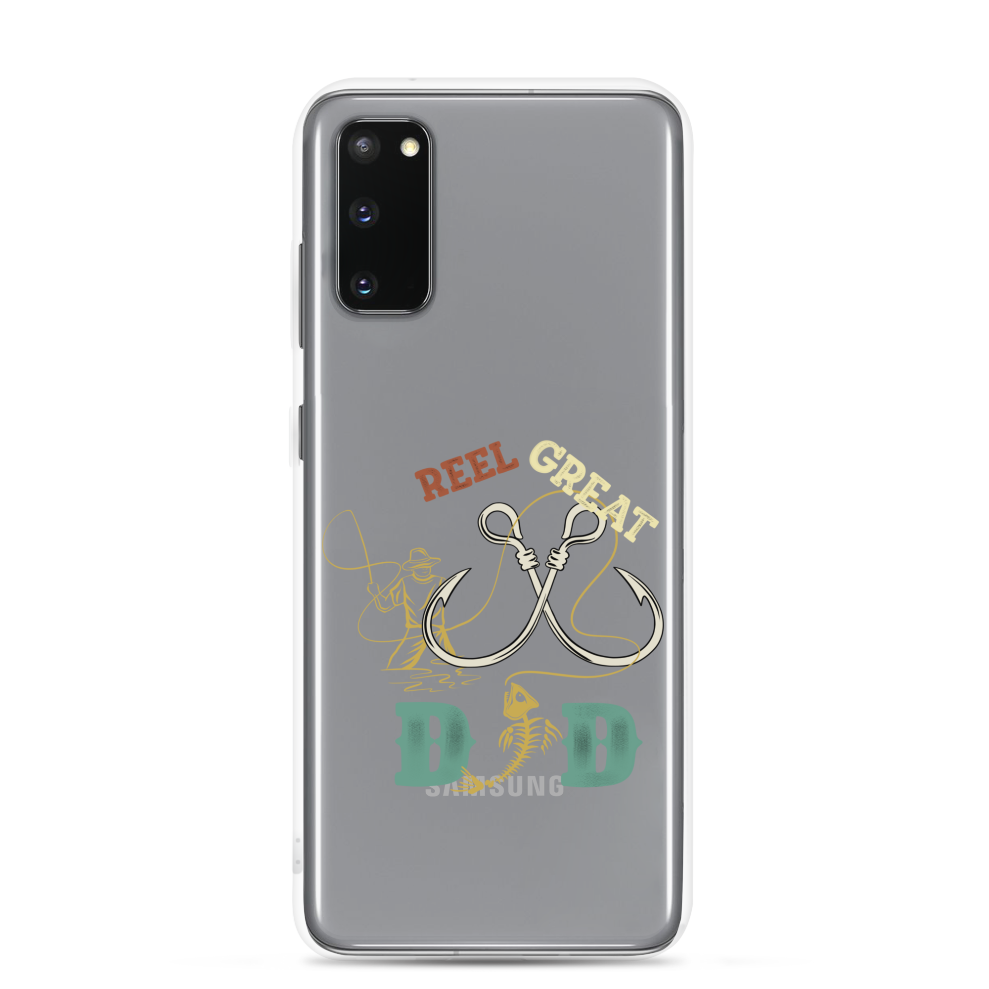 Reel Great Dad Clear Case for Samsung®