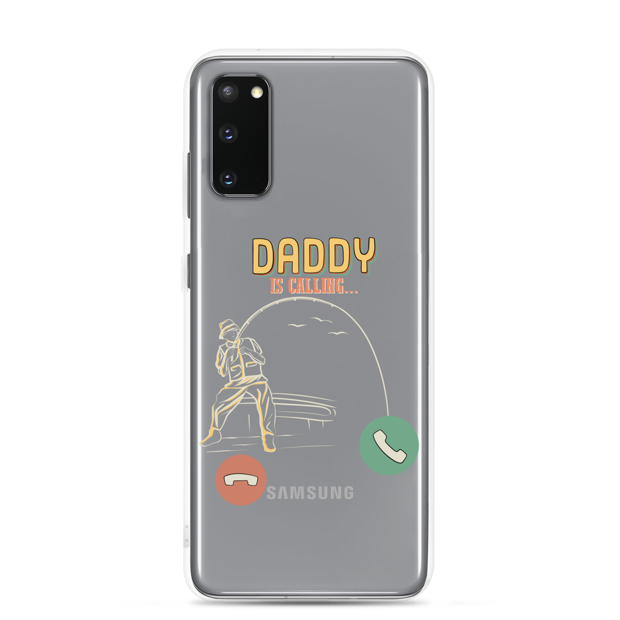 Daddy Is Calling Clear Case for Samsung®