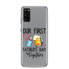 Our First Father's Day Together Clear Case for Samsung®