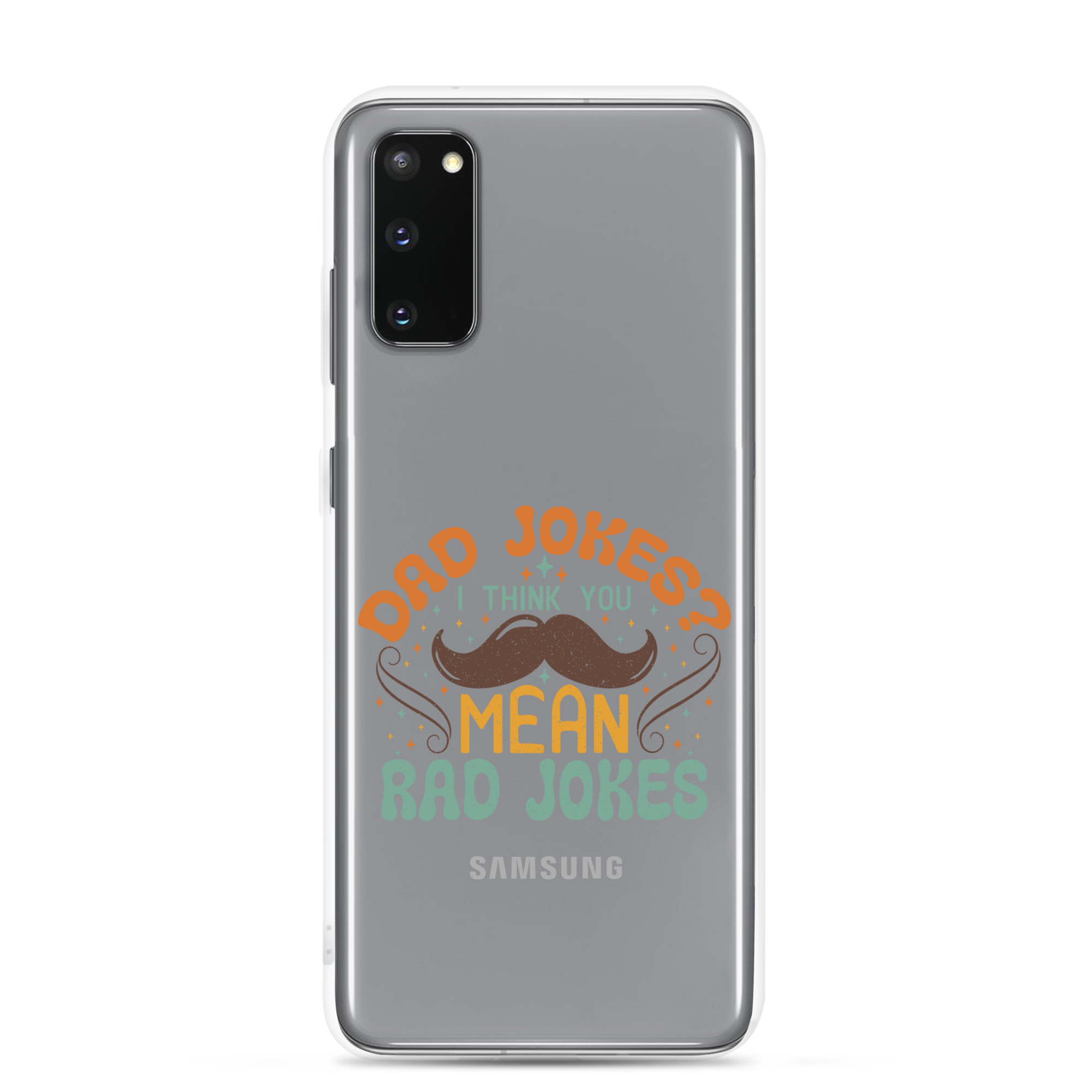 Dad Jokes I Think You Mean You Mean Rad Jokes Clear Case for Samsung®