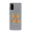 I Have Two Titles Dad And Papa And I Rock Them Both Clear Case for Samsung®