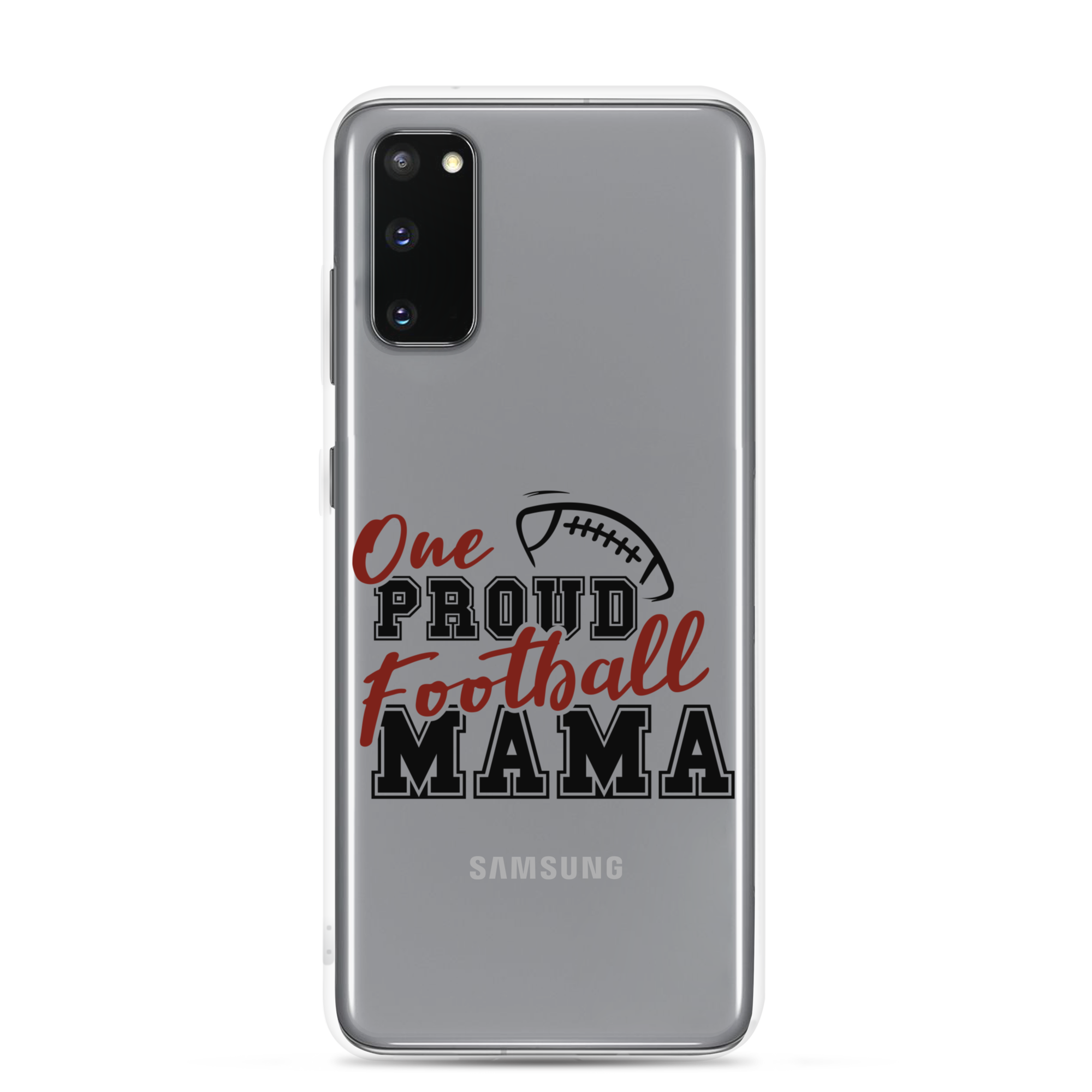 One Proud Football Mom Clear Case for Samsung®