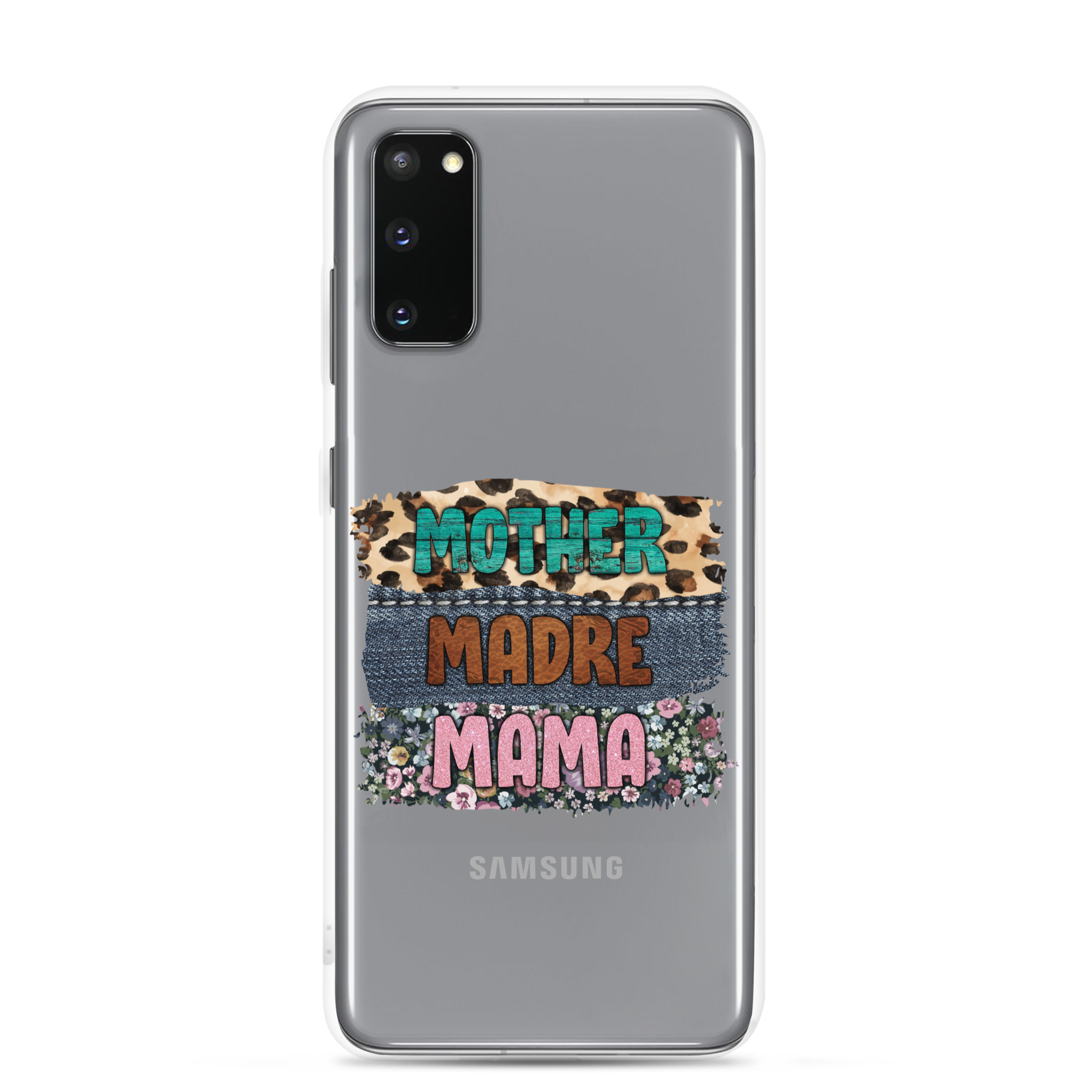 Mother, Mader, Mama Clear Case for Samsung®