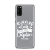 Running Late Is My Cardio #Momlife Clear Case for Samsung®