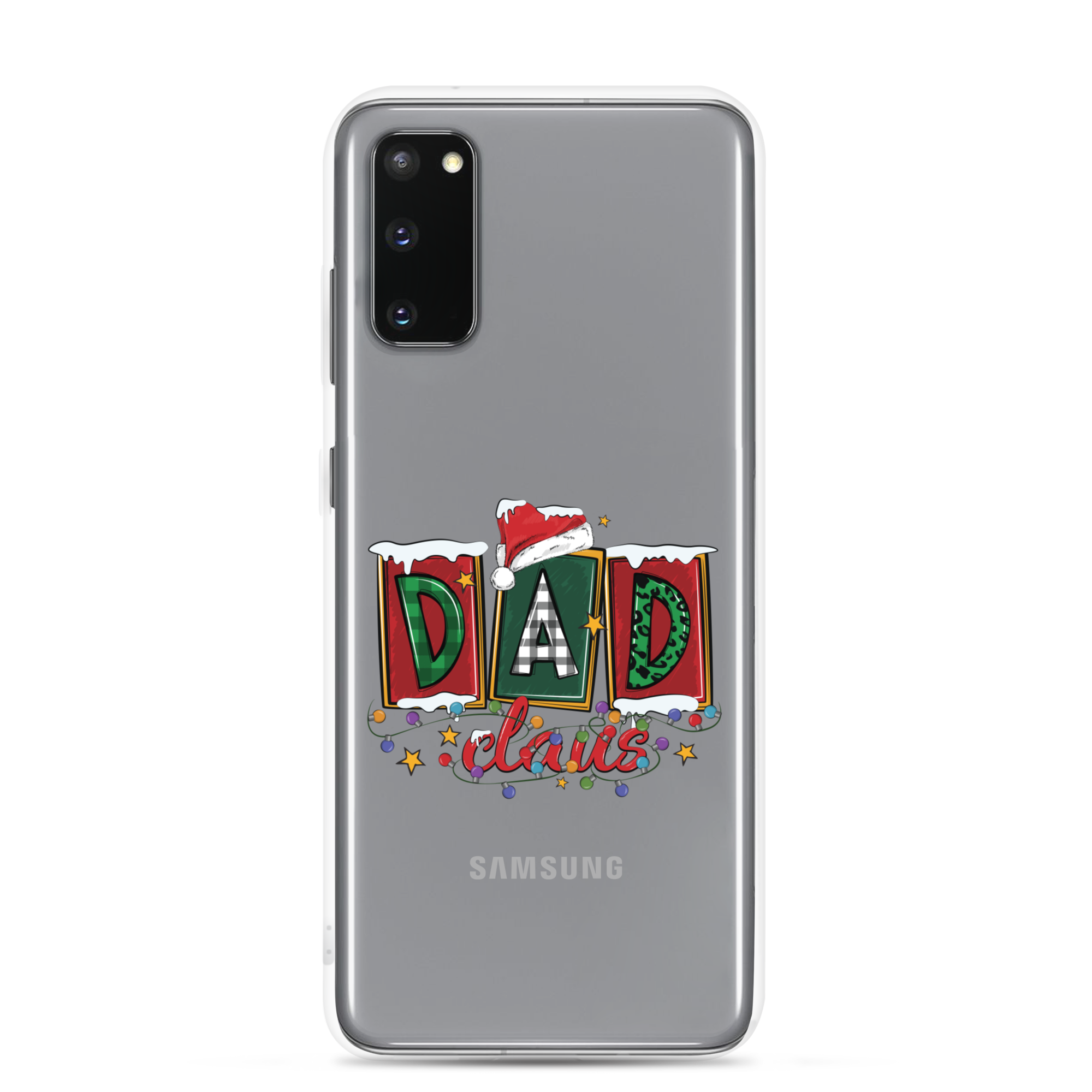 Dad Claus Clear Case for Samsung®