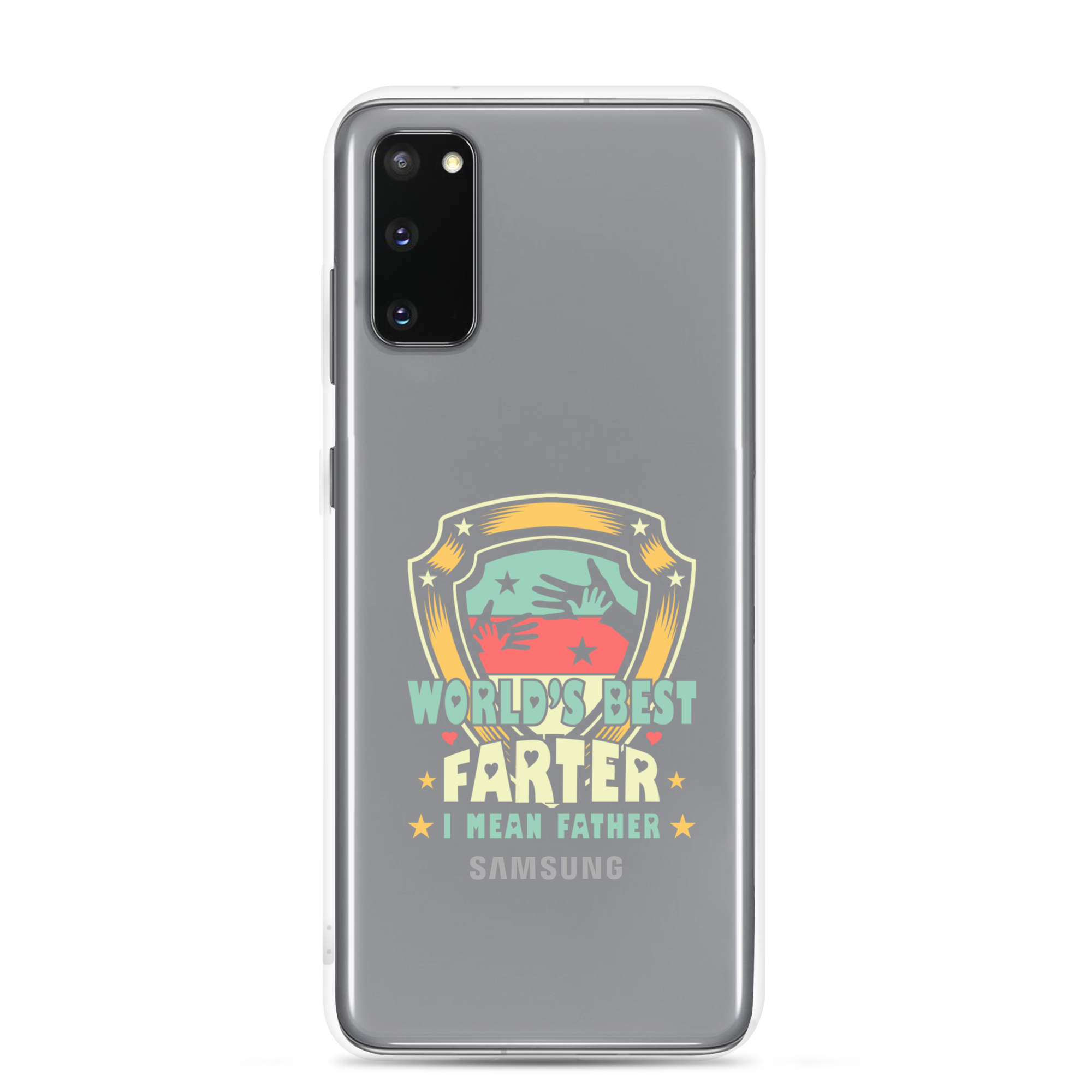 World's Best Farter I Mean Father Clear Case for Samsung®