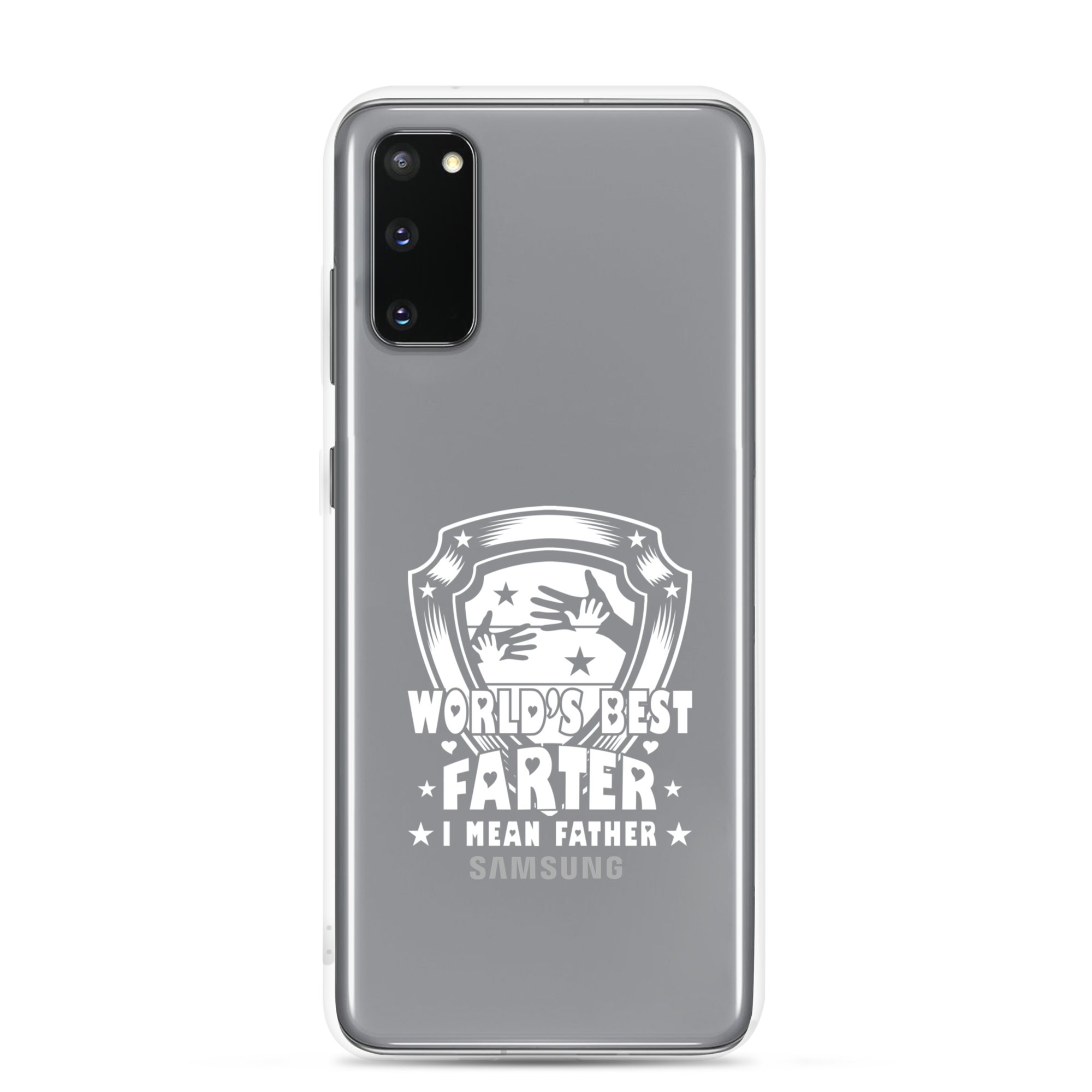 World's Best Farter I Mean Father Clear Case for Samsung®