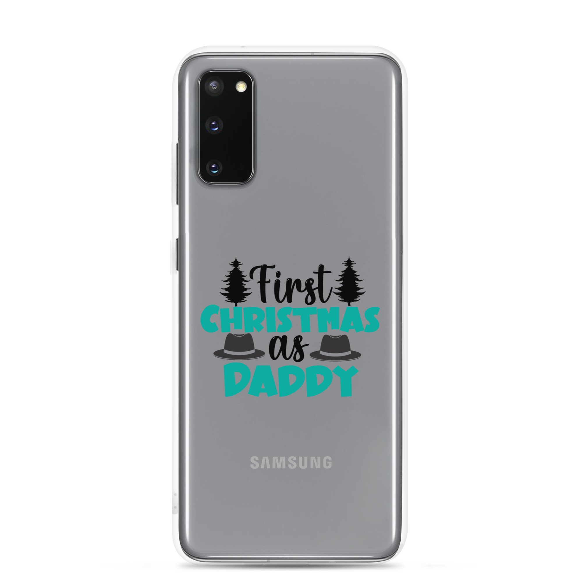 First Christmas As Daddy Clear Case for Samsung®