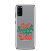 First Christmas As Dad Clear Case for Samsung®