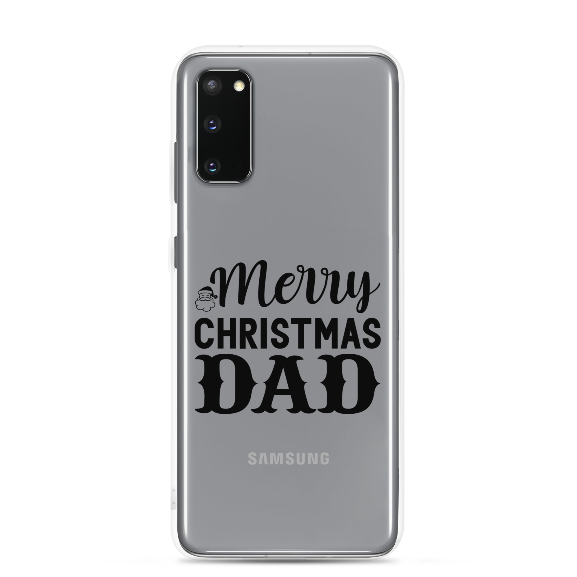 Merry Christmas Dad Clear Case for Samsung®