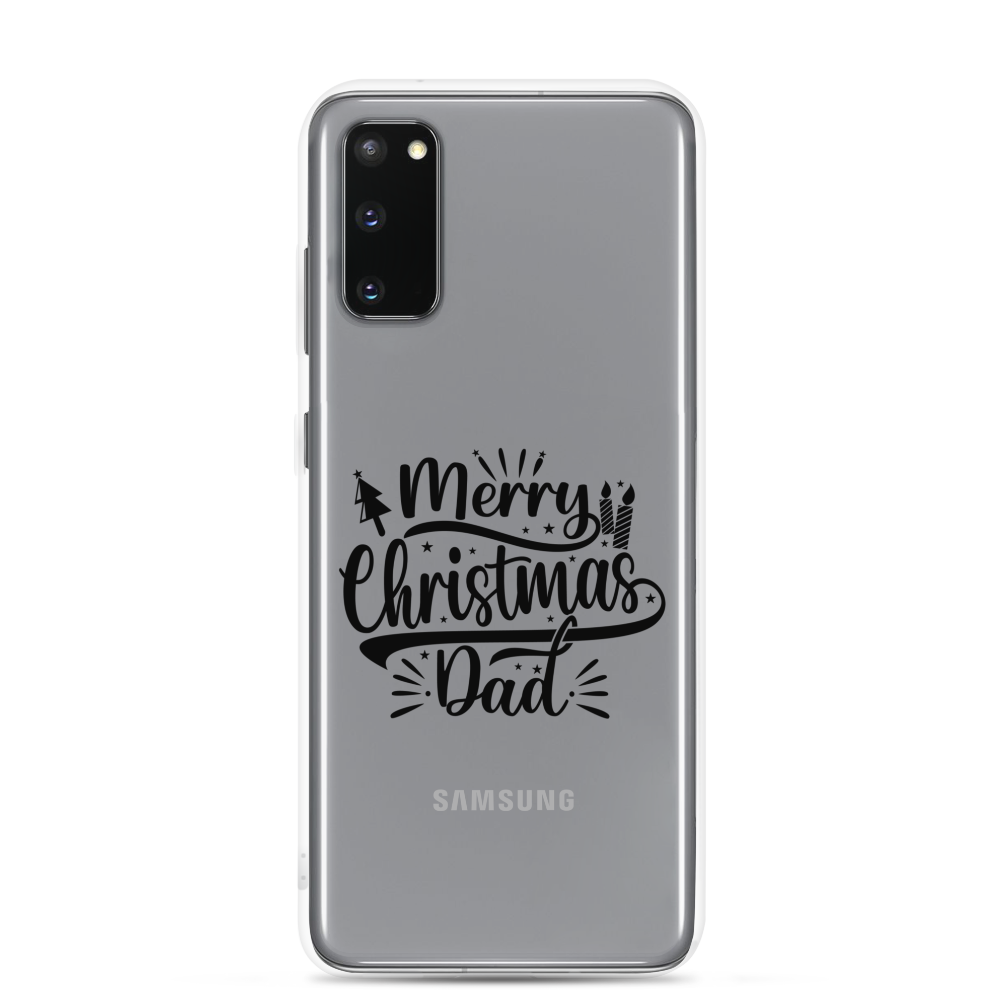 Merry Christmas Dad Clear Case for Samsung®