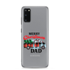 First Christmas As Dad Clear Case for Samsung®