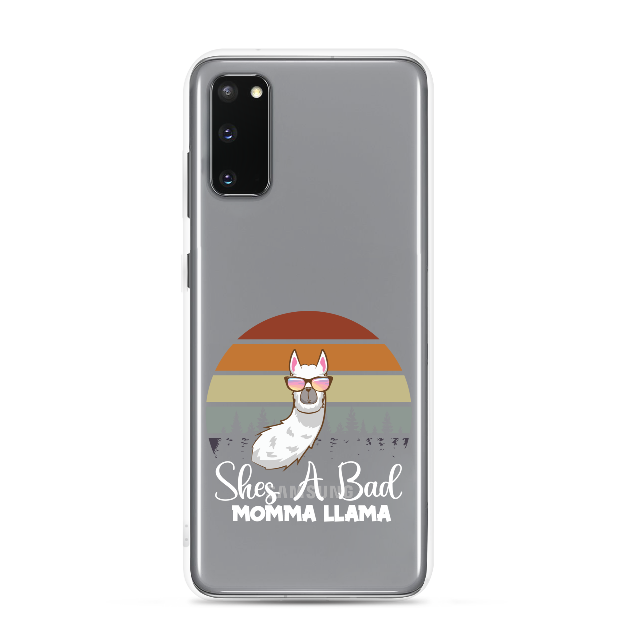 She's A Bad Momma Llama Clear Case for Samsung®