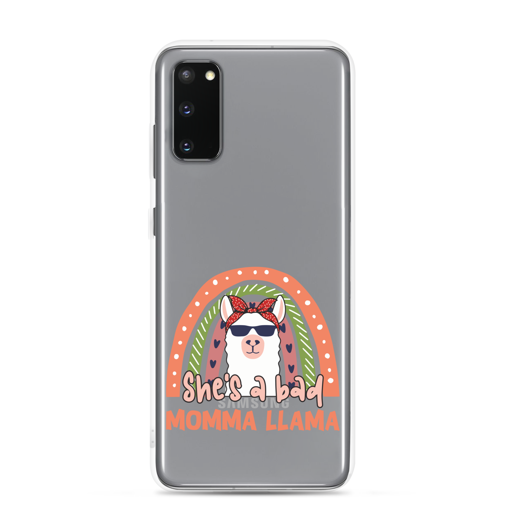 She's A Bad Momma Llama Clear Case for Samsung®