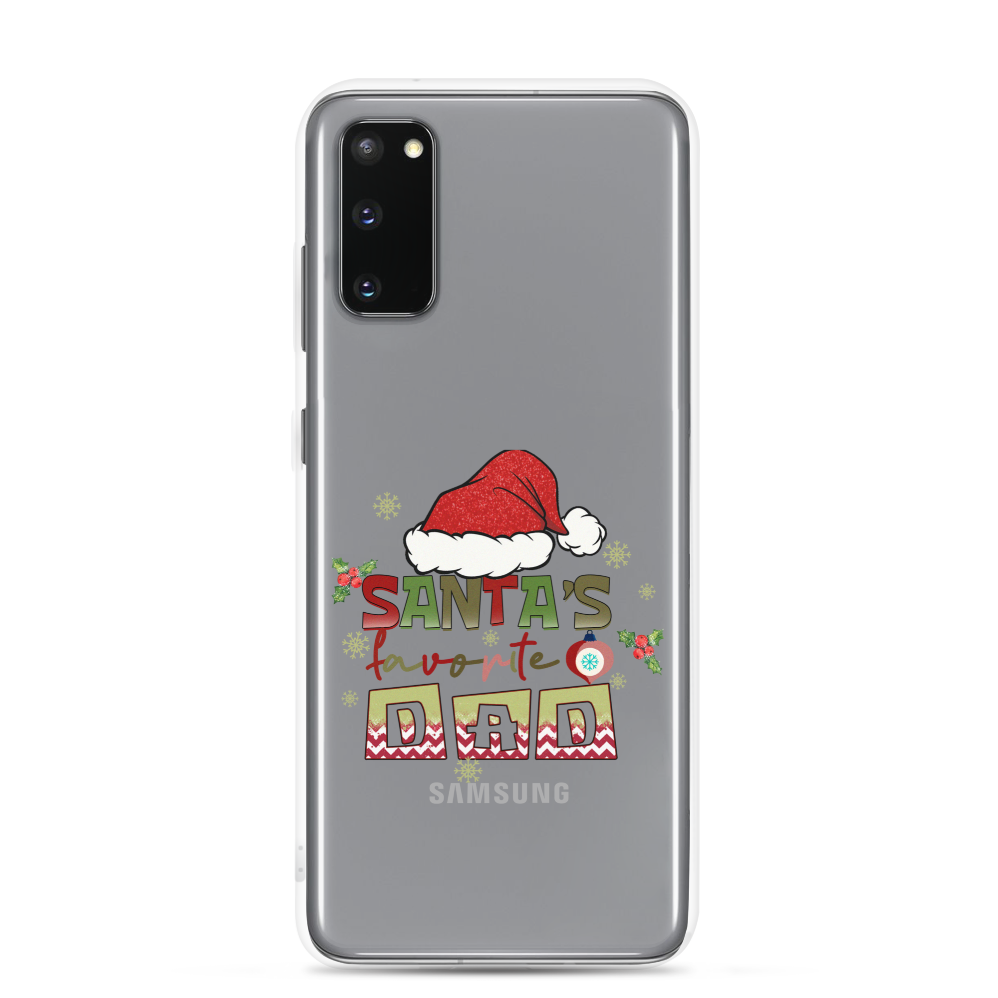 Santa's Favorite Dad Clear Case for Samsung®