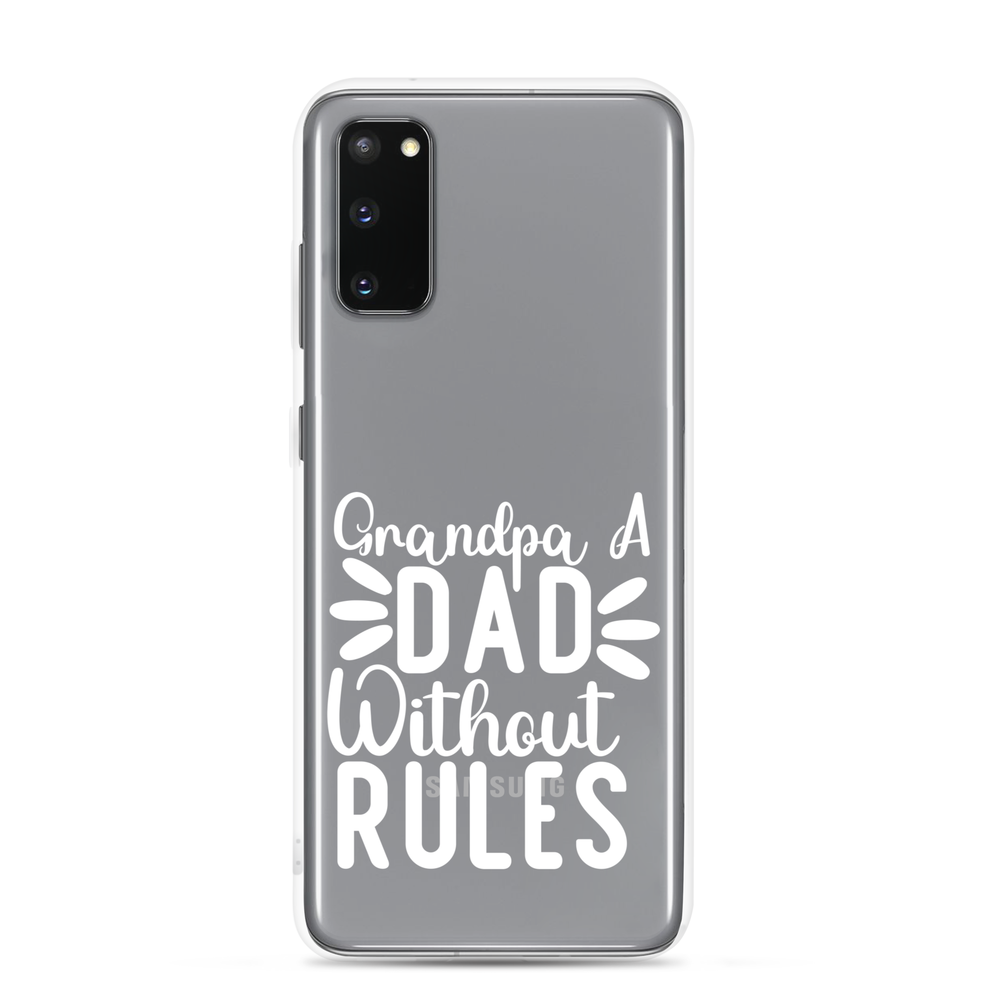 Grandpa A Dad Without Rules Clear Clear Case for Samsung®