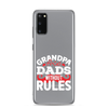 Grandpa Are Dads Without Rules Clear Case for Samsung®