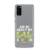 Ask Me About My Dad Jokes Clear Case for Samsung®