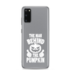 The Man Behind The Pumpkin Clear Case for Samsung®