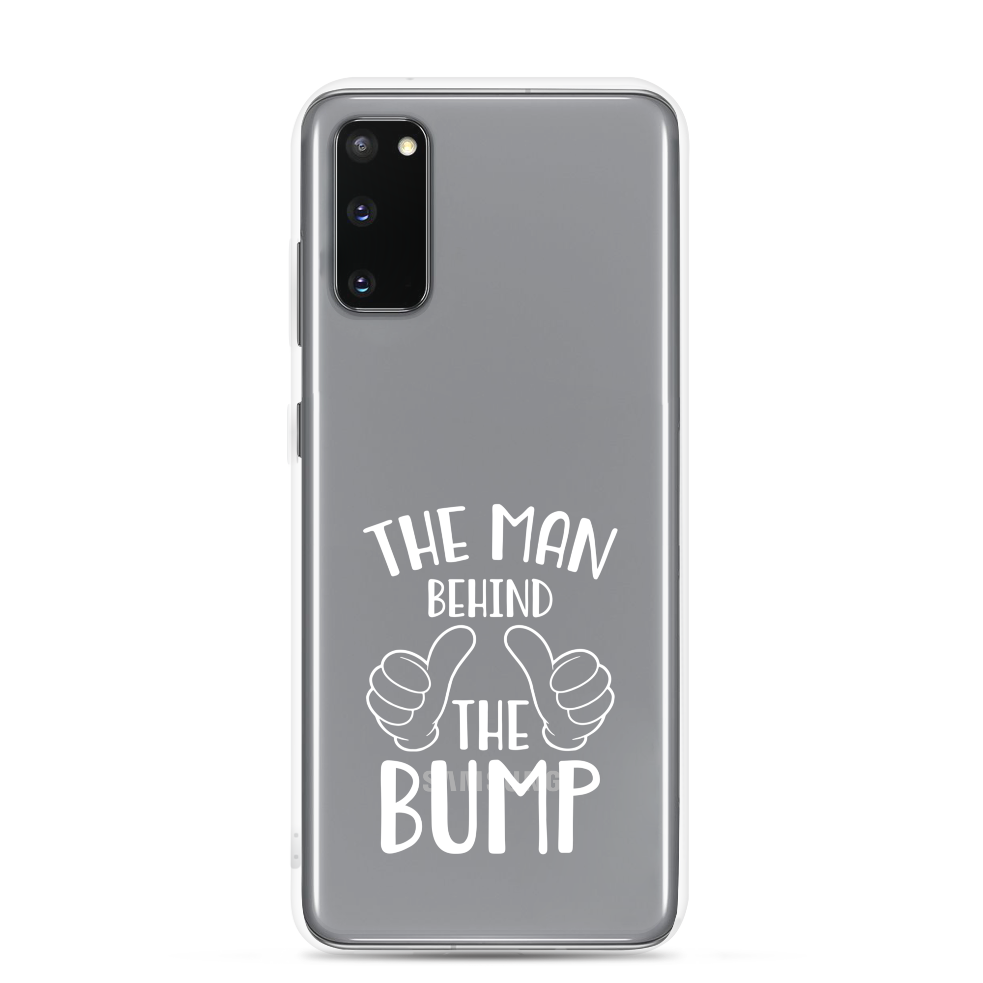 The Man Behind The Bump Clear Case for Samsung®