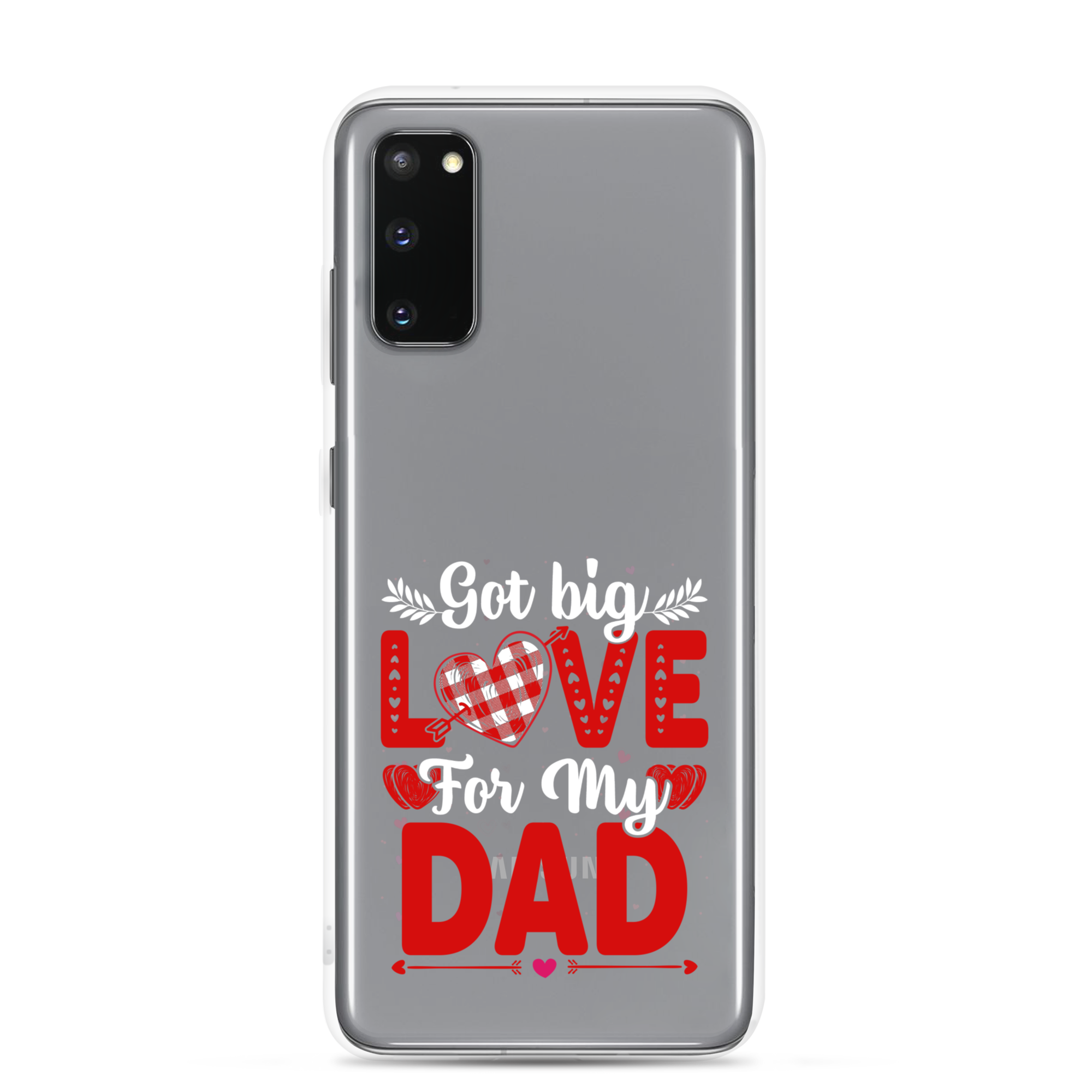 Got Big Love For My Dad Clear Case for Samsung®