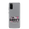 I'm Daddy's Valentine Clear Case for Samsung®