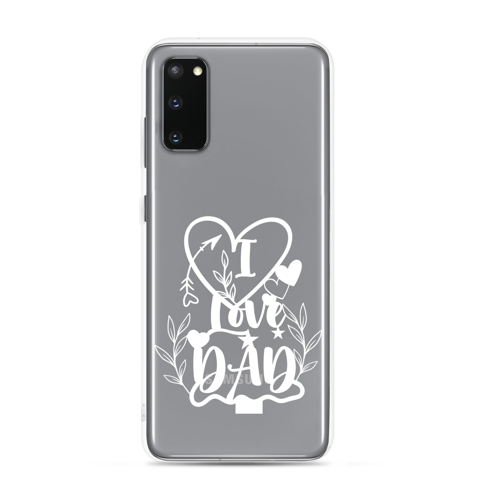 I Love Dad Clear Case for Samsung®