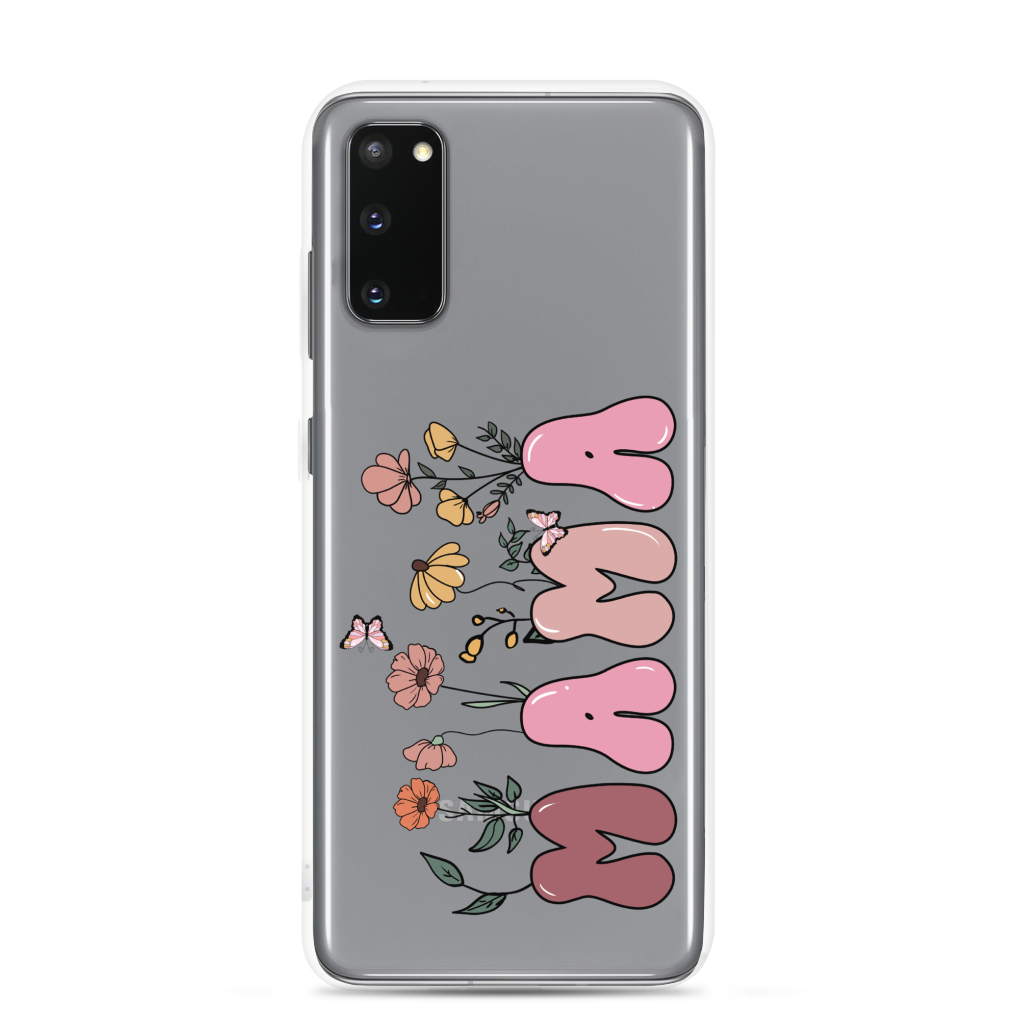 Floral Mama Clear Case for Samsung®