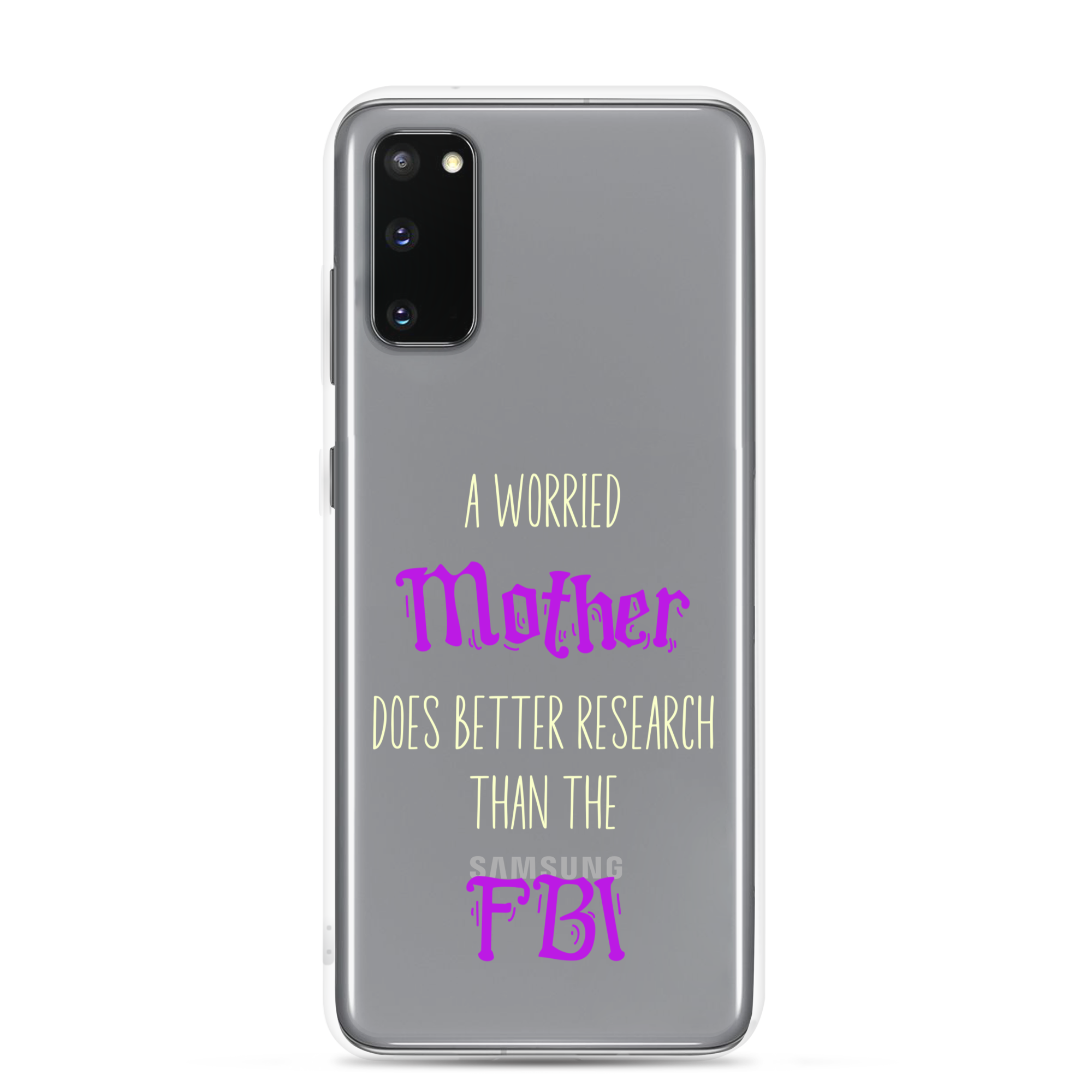 A Worried Mother Does Better Research Than The FBI Clear Case for Samsung®