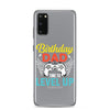 Birthday Dad Time To Level Up Clear Case for Samsung®