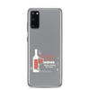 Wine Powering Moms Since Dawn Of Time Clear Case for Samsung®