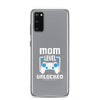 Mom Level Unlocked Clear Case for Samsung®