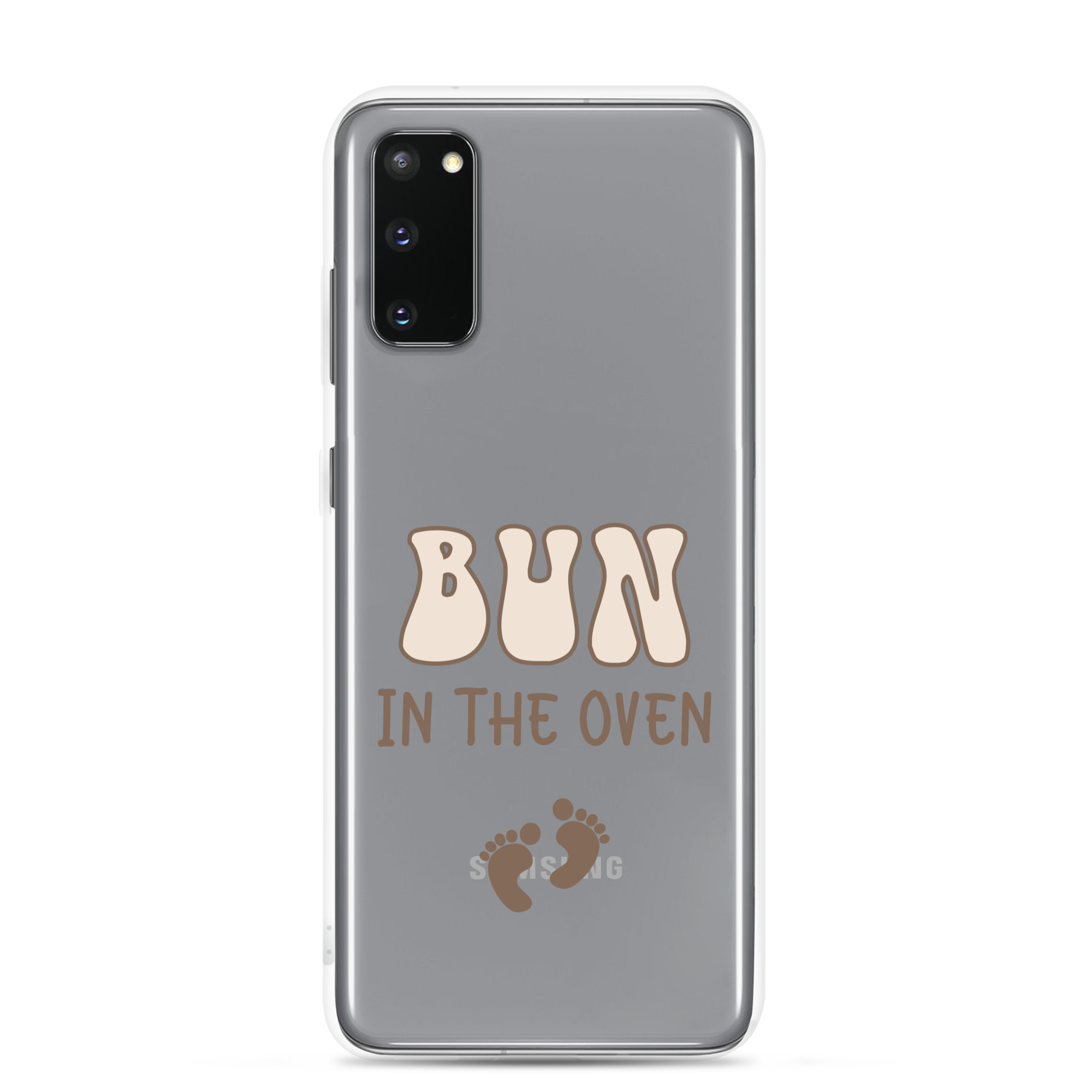 Bun In The Oven Clear Case for Samsung®