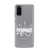 Pregnant AF Clear Case for Samsung®