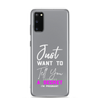 Just Want to Tell You A Secret I'm Pregnant Clear Case for Samsung®