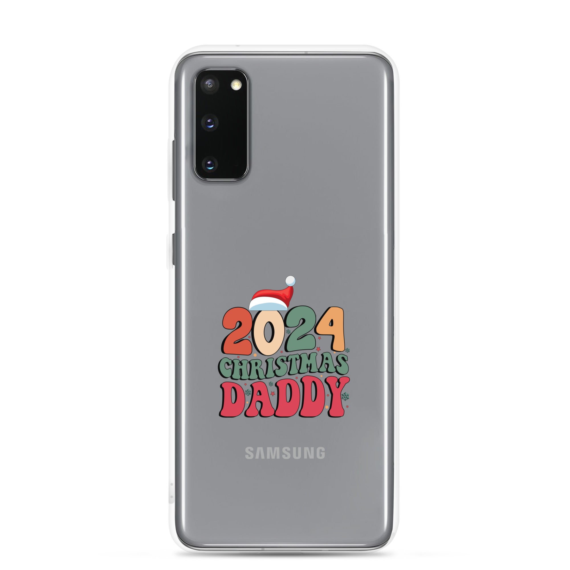 2024 Christmas Daddy Clear Case for Samsung®