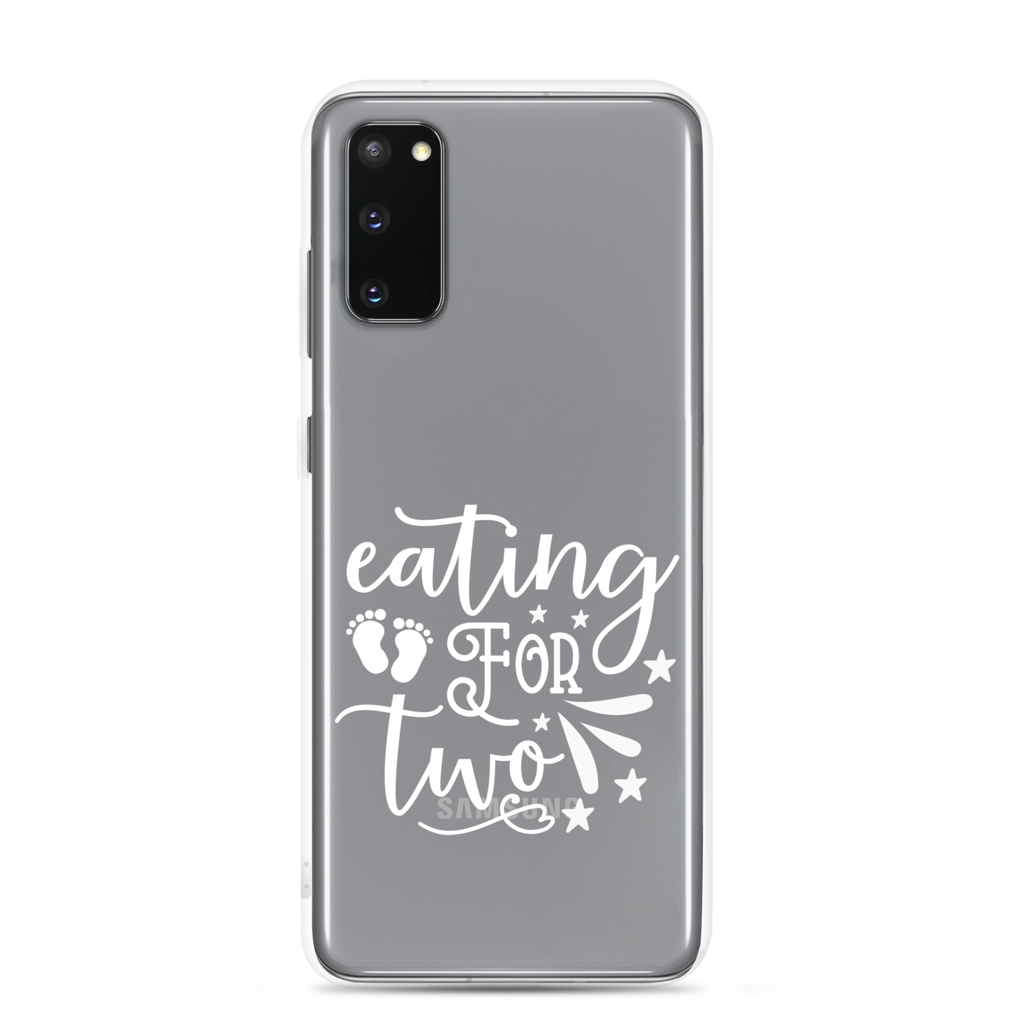 I'm Eating for Two Clear Case for Samsung®