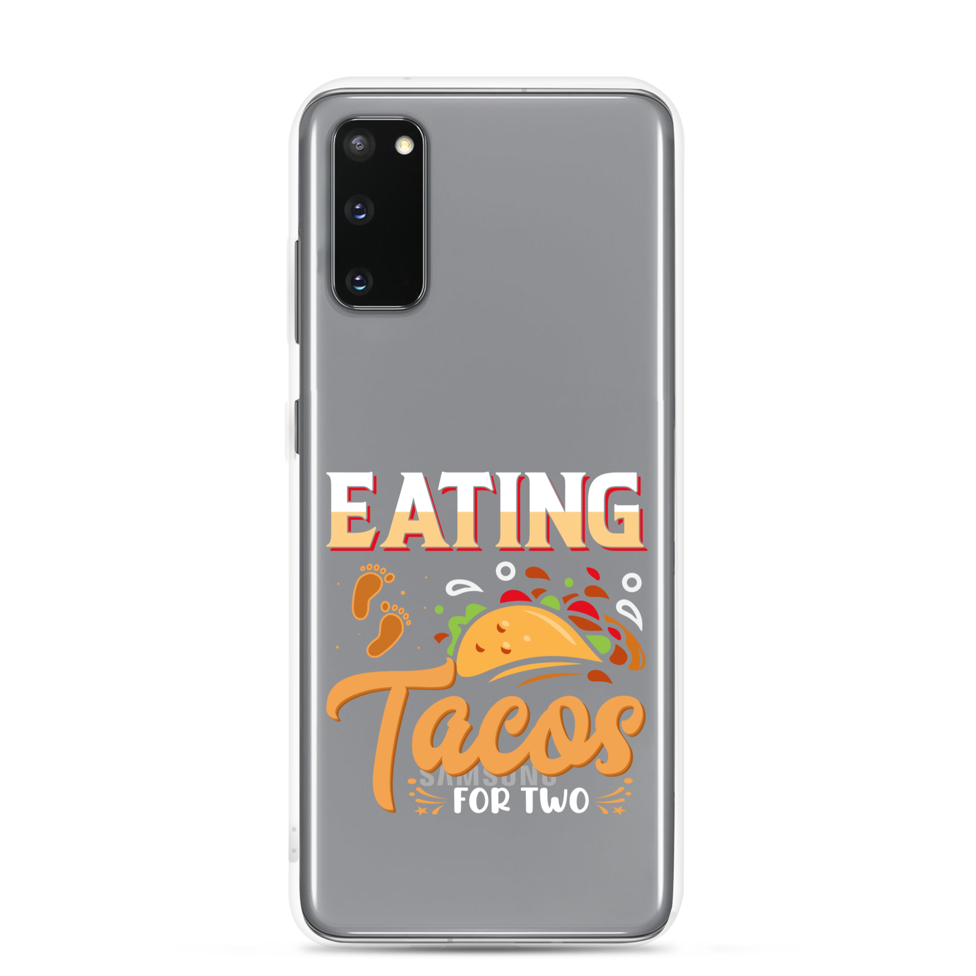 Eating Tacos for Two Clear Case for Samsung®