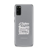 A Father Is A Banker Provided By Nature Clear Case for Samsung®