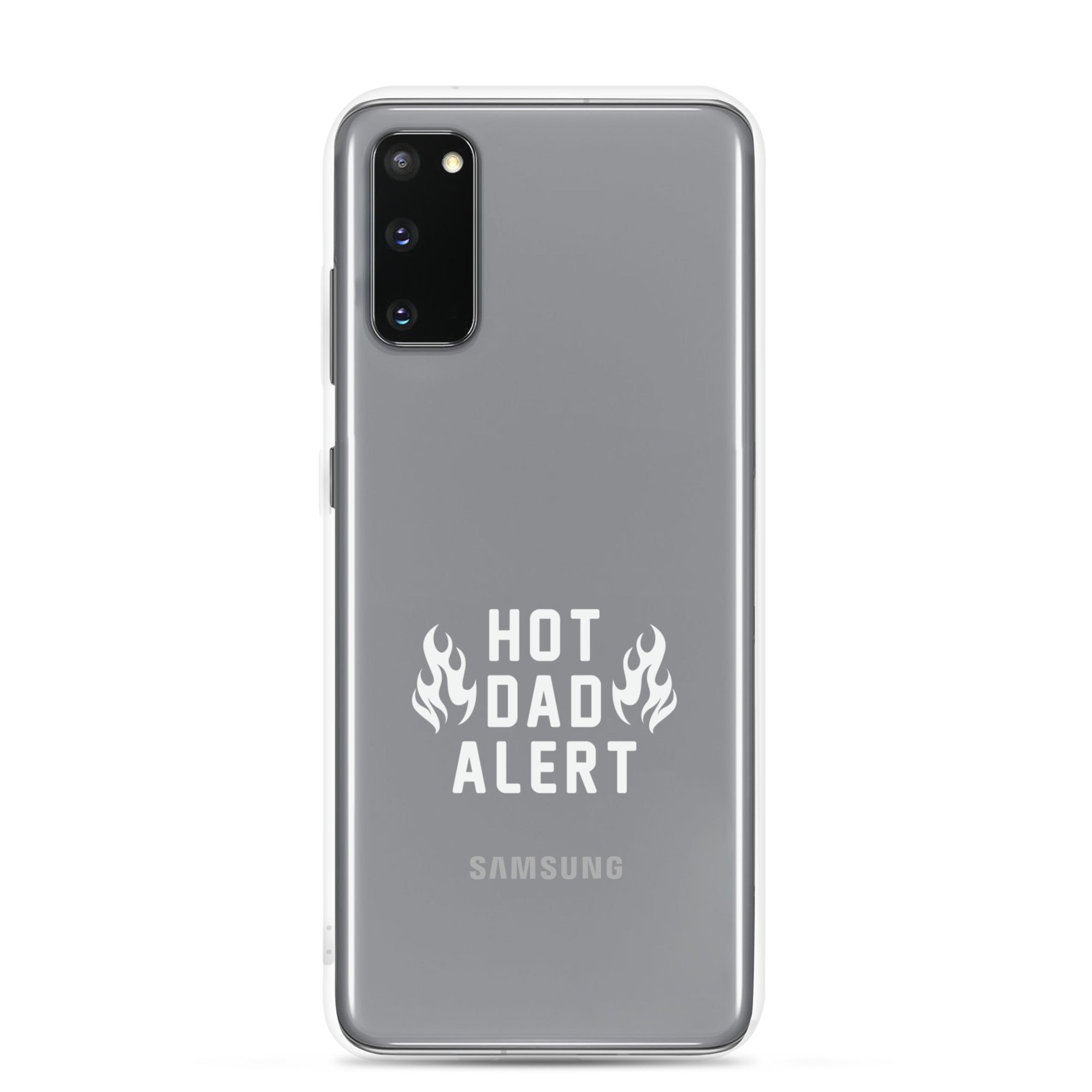 Hot Dad Alert Clear Case for Samsung®